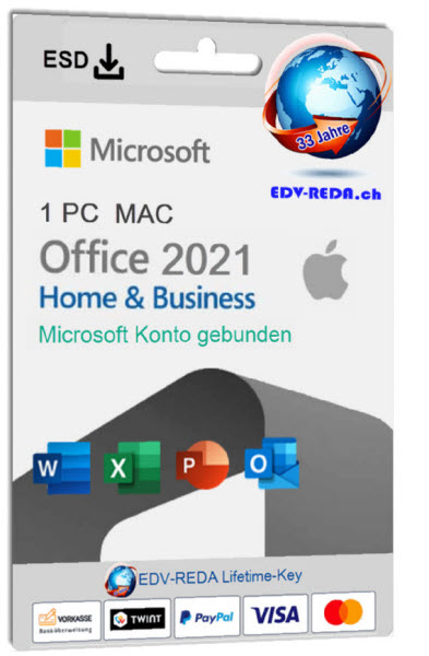 Microsoft Office 2021 Home & Business MAC